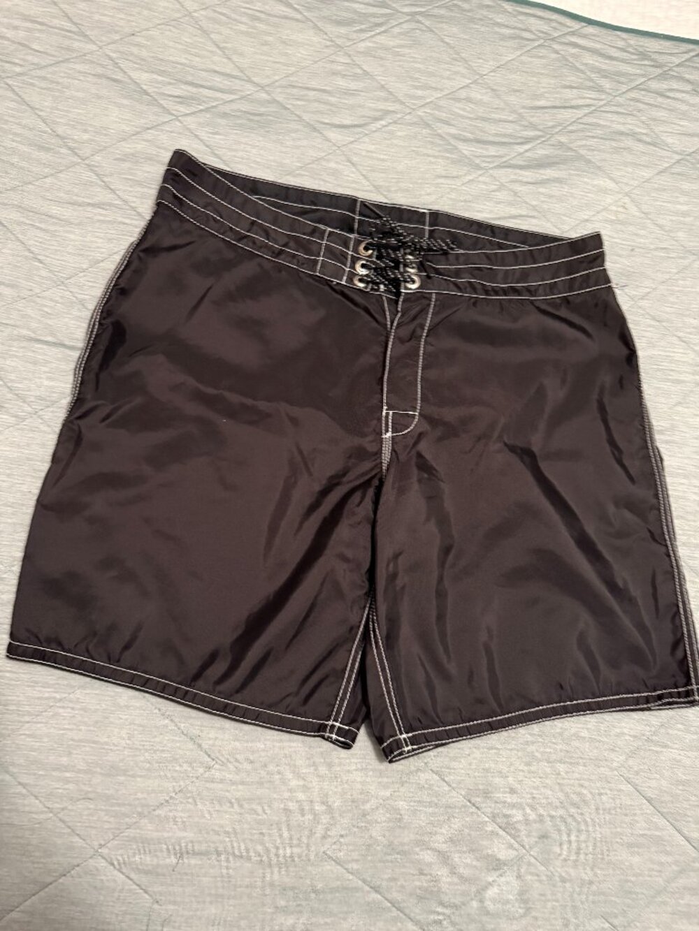 Birdwell Beach Britches Boardshorts Black Sz 34 Like New